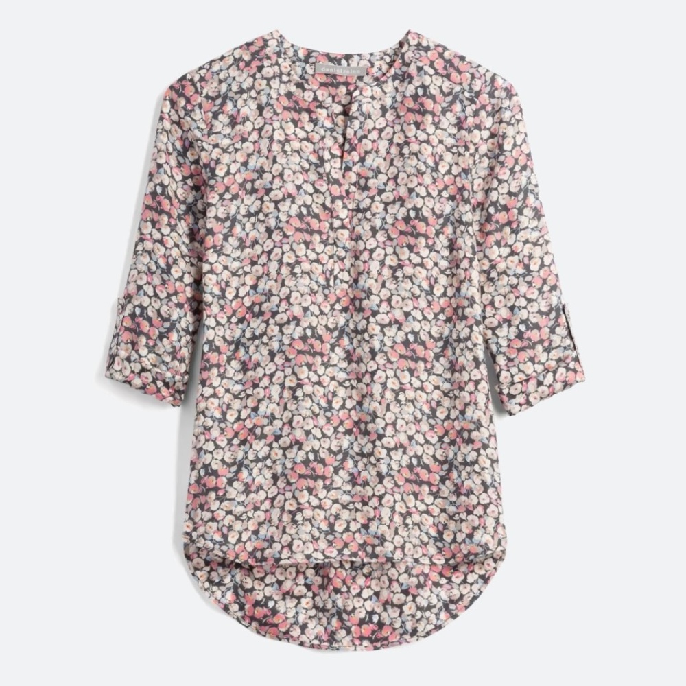 Daniel Rainn Ferraro Split Neck Blouse
